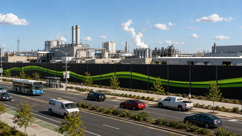 Industrial buffer zones